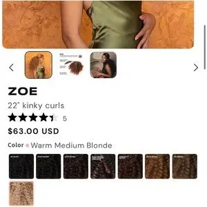 Inh | Accessories | Inh Zoe 22 Ponytail Honey | Poshmark display picture 3